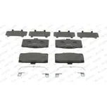 Sada brzdových destiček, kotoučová brzda FERODO FDB1982