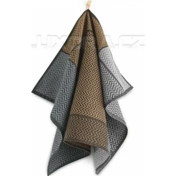 Utěrka Utěrka CIKCAK béžová - 50 x 70 cm