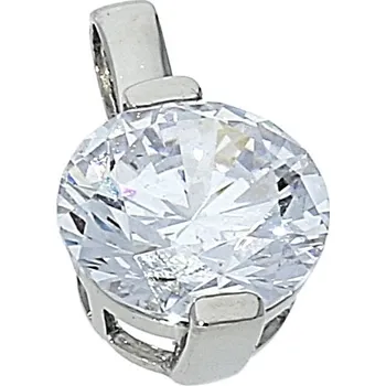 Přívěsek Goldstore Stříbrný přívěsek broušený zirkon Varianta: stříbrný přívěs