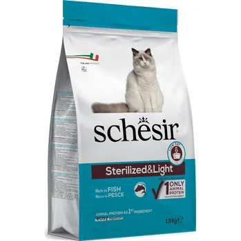 Krmivo pro kočku 1,5kg Schesir Sterilized Fish