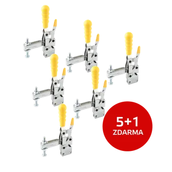 Svěrák JC Metal Sada 5+1 ks: Svislá upínka 230 UR SL