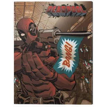 Obraz Obraz na plátně Deadpool - Bang