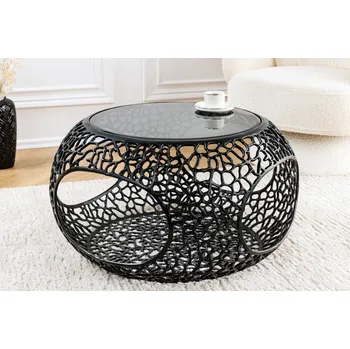 Konferenční stolek Konferenční stolek - Spin, černý