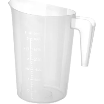 Stohovatelná polypropylenová odměrka, HENDI, 3L, ⌀181x(H)233mm