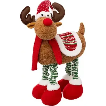 Vánoční dekorace Vánoční teleskopický sobík 103 cm