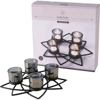 Svícen Boltze Home Kovový svícen ELENYI, výš, 8 cm