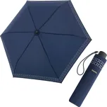Doppler Fiber Havanna Safety Cross tmavě modrá - dámský skládací deštník