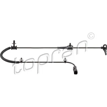 Přislušenství brzdového systému Snímač, počet otáček kol TOPRAN 208 490