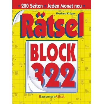 Rätselblock 322 (5 Exemplare à 2,99 EUR) - Krüger, Eberhard