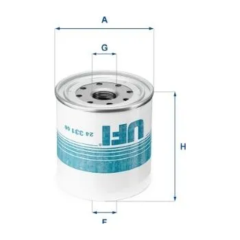 Palivový filtr Palivový filtr UFI 24.331.00