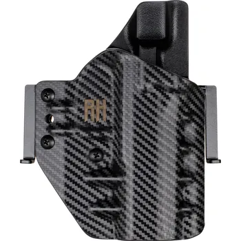 Příslušenství pro sportovní střelbu RH Holsters FROGY - CZ P-07 - vnější kydexové pouzdro - poloviční sweatguard - carbon Pouzdro je pro: Pravák
