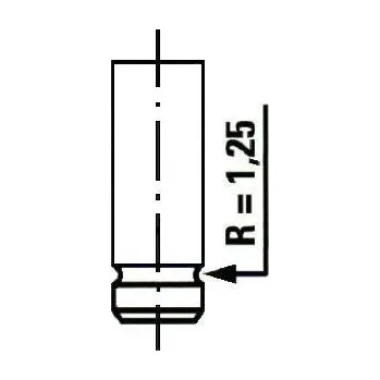 Rozvod motoru Sací ventil ET ENGINETEAM VI0082