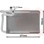 Vymenik tepla, Vnitrni vytapeni VAN WEZEL 82016701