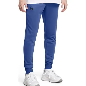 Pánské kalhoty Kalhoty Under UA Armour Fleece Joggers-BLU 1373362-432 Velikost XL