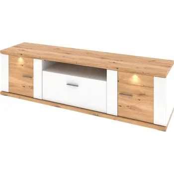 Skříňka Gigant plus typ 61 Bílá arctic/Bílá arctic VL/dub artisan