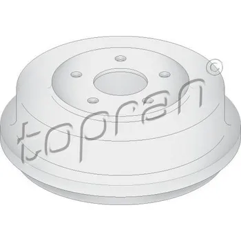 Brzdový buben Brzdový buben TOPRAN 302 250