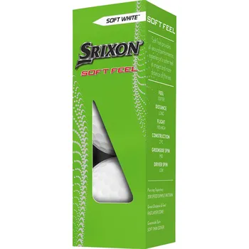 Golfový míček SRIXON Soft Feel 13 golfové míčky (3 ks)