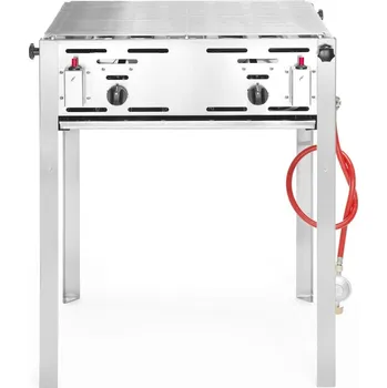 Zahradní gril Plynový gril Roast-Master Maxi, HENDI, 11kW, 650x540x(H)840mm