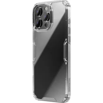Pouzdro na mobilní telefon Ochranný kryt Nillkin Nature TPU PRO pro Apple iPhone 16 Pro Max, transparentní