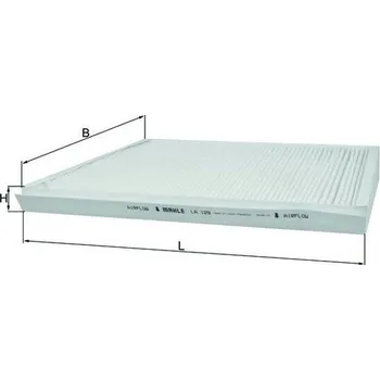 Kabinový filtr Filtr, vzduch v interiéru KNECHT LA 129