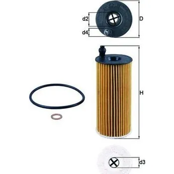 Olejový filtr Olejový filtr MAHLE OX 404D