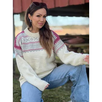 Pánský svetr Nordlys of Norway Norský svetr Elegant - rosa Velikost: L