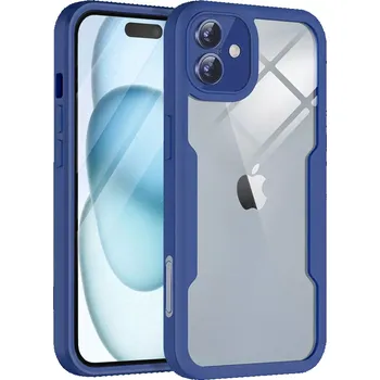 Pouzdro na mobilní telefon Pouzdro iPhone 16 Plus Techsuit - ColorVerse 360 Series + ochrana obrazovky, modré