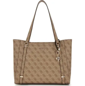 GUESS Eco Erica Elite Tote – Latte Logo – dámská kabelka + doprava zdarma