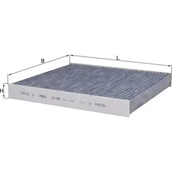 Kabinový filtr Filtr, vzduch v interiéru KNECHT LAK 888