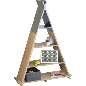 regál Dětský regál BARNIE ve tvaru pyramidy Tempo Kondela