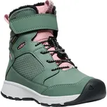 Keen SKUA WINTER WP CHILDREN dark forest/rose elegance dětské boty