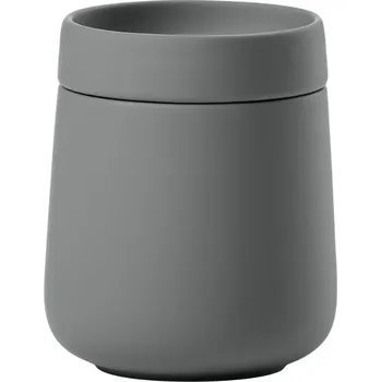 Koupelnová předložka Zone Denmark Tmavě šedý kameninový koupelnový organizér Nova One