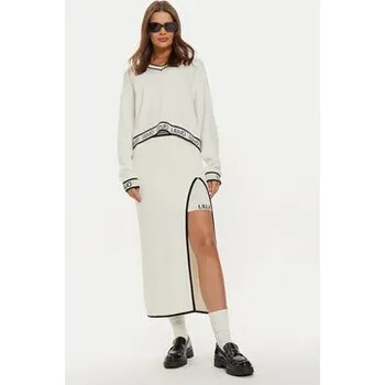 Dámská sukně Liu Jo Sport Midi sukně TF4053 MS59L Écru Regular Fit L