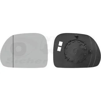 Auto zrcátko Sklo do zrcatka, vnejsi zrcatko VAN WEZEL 1609831