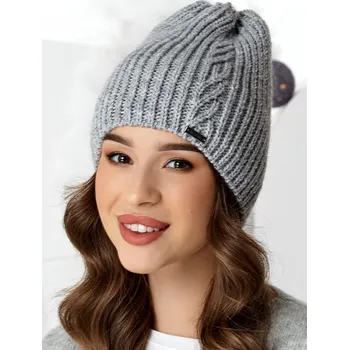 Čepice AJS Čepice AJS-46-590 Barva: B-čierna, Velikost: 54-56