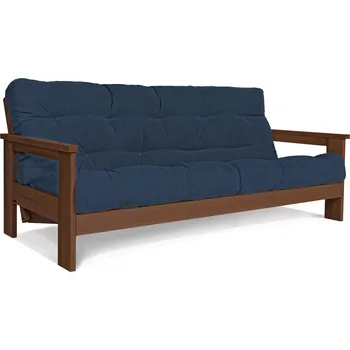 Pohovka Rozkládací pohovka MEXICO 03 210 cm z masivu/modrá