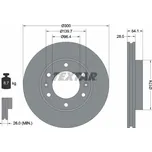 Brzdový kotouč TEXTAR 92164500