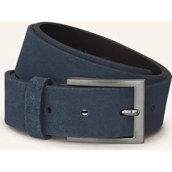 Opasek Strellson Pánský Kožený Opasek, tmavě modrá, 90