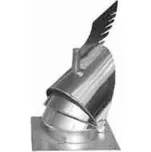 Karl komínová hlavice K 30 výklopná se čtvercovou podstavou, průměr 250mm