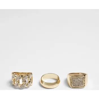 Pánské oblečení Diamond Ring 3-Pack gold S/M