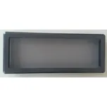 Karl SOLID ventilační mřížka s uzavíratelnou žaluzií, 245 x 175mm - grafitová