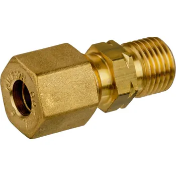 Plynová hadice Gok Plynová redukce z trubky 8mm na trubku 10mm Připojení: G 1/4 LH-KN x RVS 8