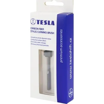 Příslušenství pro gramofon TESLA Premium Static-Off Carbon Fiber Stylus Brush