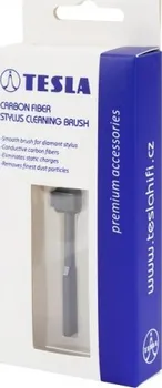 Příslušenství pro gramofon TESLA Premium Static-Off Carbon Fiber Stylus Brush