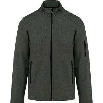 pracovní bunda Kariban Pánská softshell bunda bez kapuce Vojenská zelená 4XL