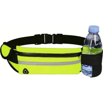 Ledvinka Běžecká sportovní ledvinka vodotěsná na mobil | pouzdro s páskem - Zelená