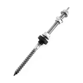 Šroub FVE kombišroub / šroub s dvojitým závitem M10x250 A2 DIN6923