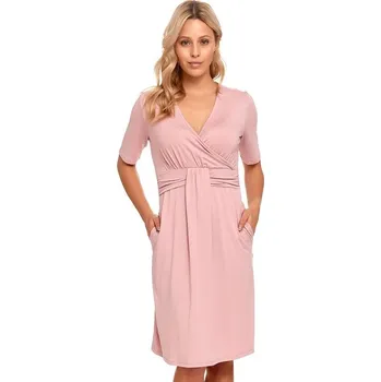 Dámská noční košile Bambusová noční košile Flamingo růžová XL - Dárková krabička