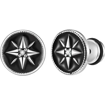 Náušnice B-TOP Náušnice z nerezové oceli Compas