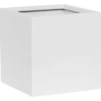 Květináč Fleur Matte White S - V 15 cm / D 15 cm